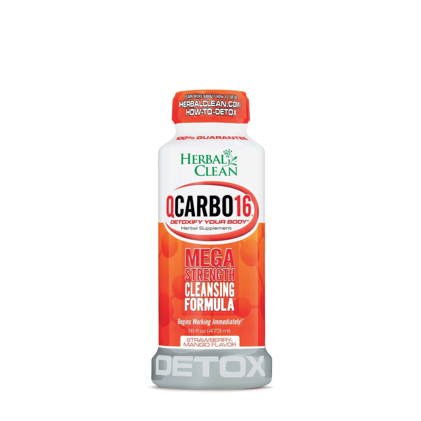 Herbal Clean - Detox- QCarbo- Same-day Detox 473ml