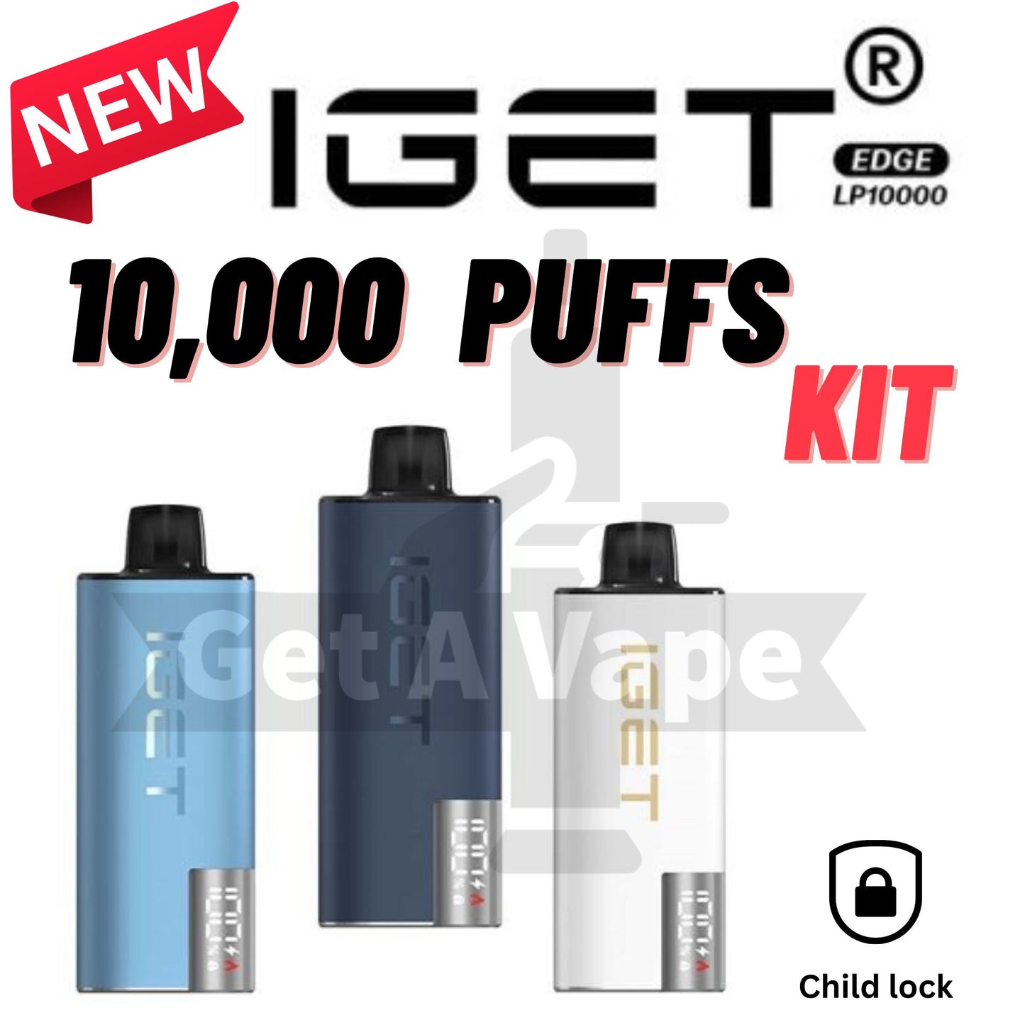 IGET Edge- 10000 Puffs Kit