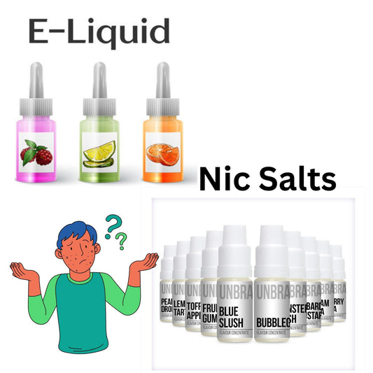 Understanding Nic salt and E-Liquids