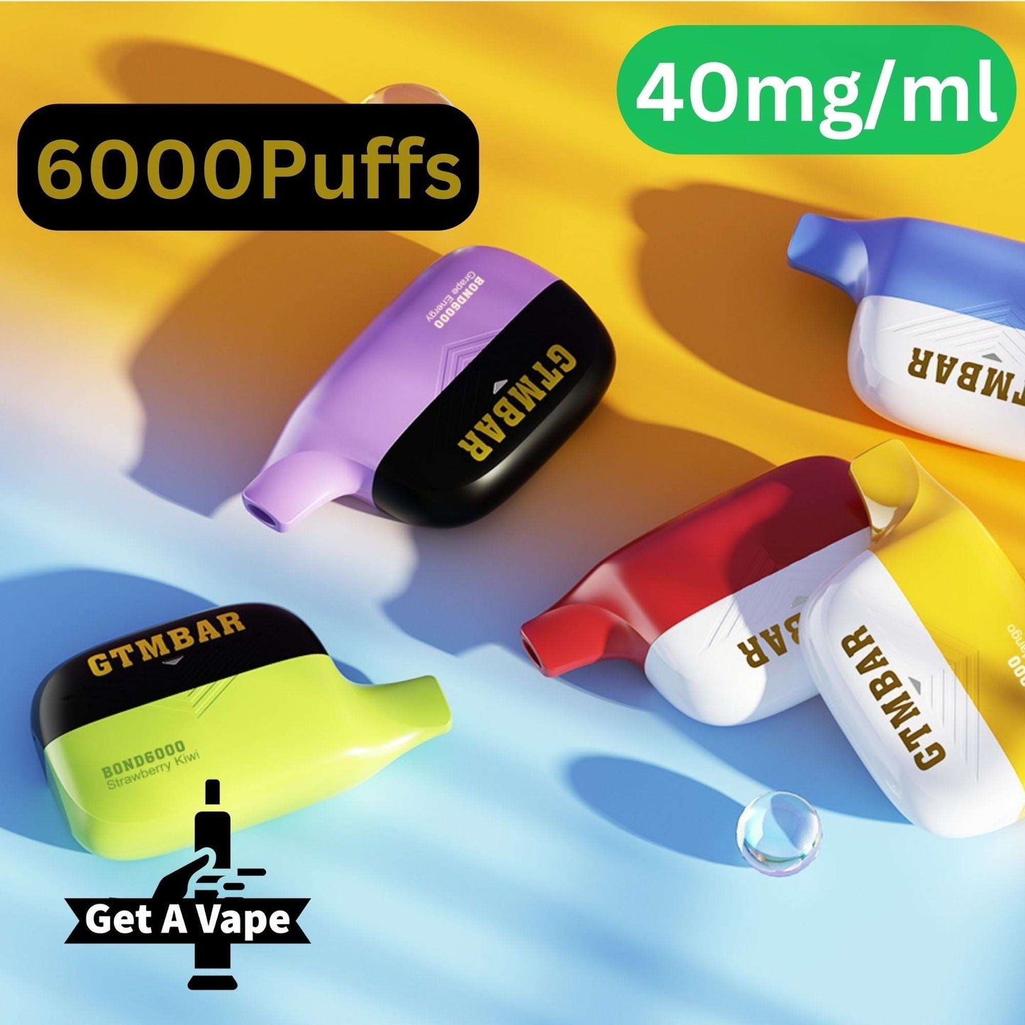 colourful bond 6000 puffs disposable vapes