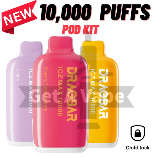 Dragbar ICZ max 10000 puffs - Kit