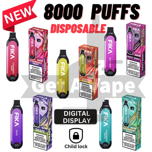 FIKA PURA 8000 puffs - Disposable Vape