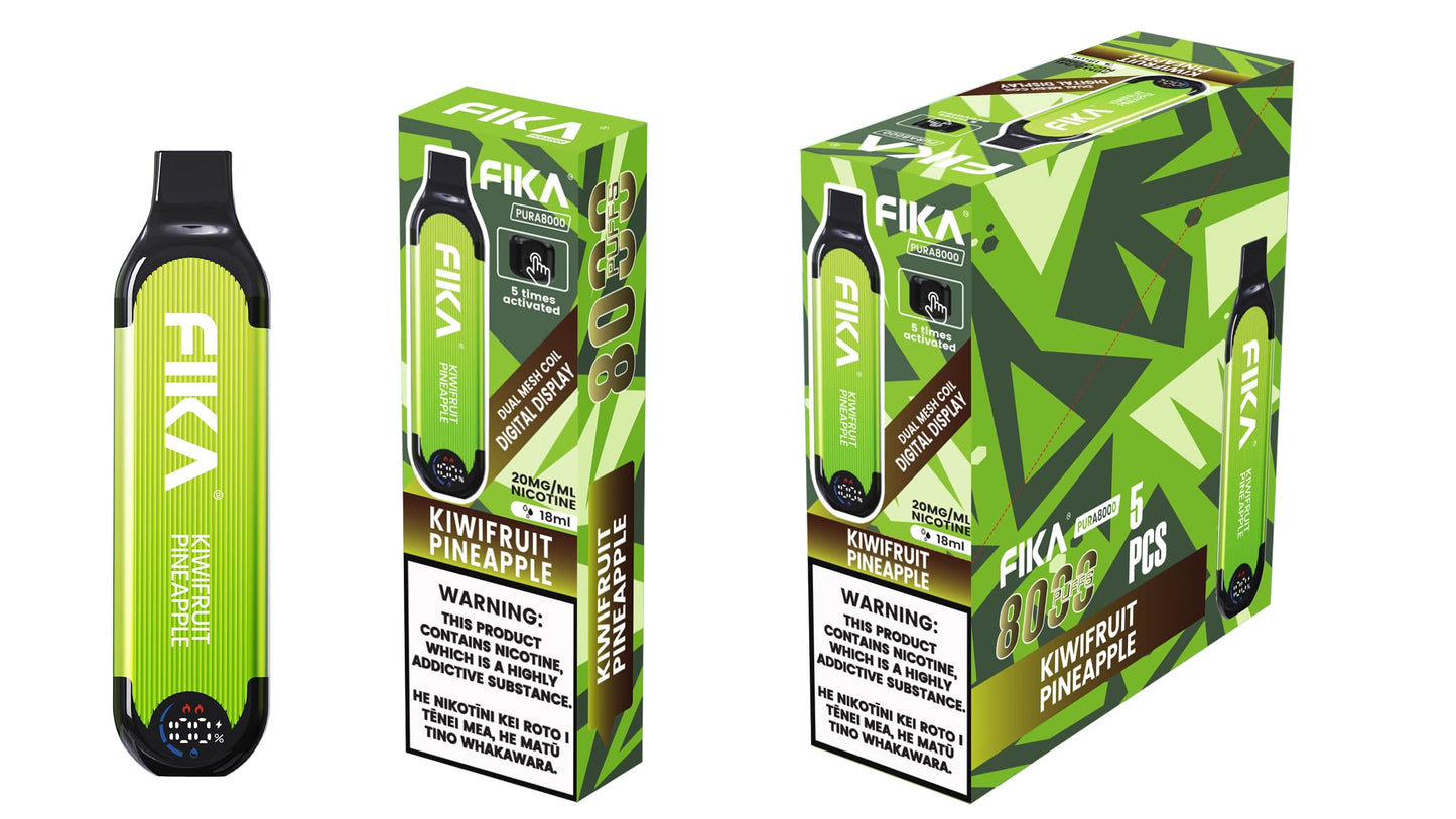 FIKA PURA 8000 puffs - Disposable Vape