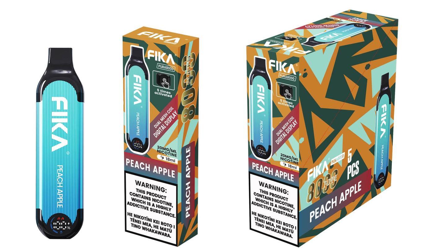 FIKA PURA 8000 puffs - Disposable Vape