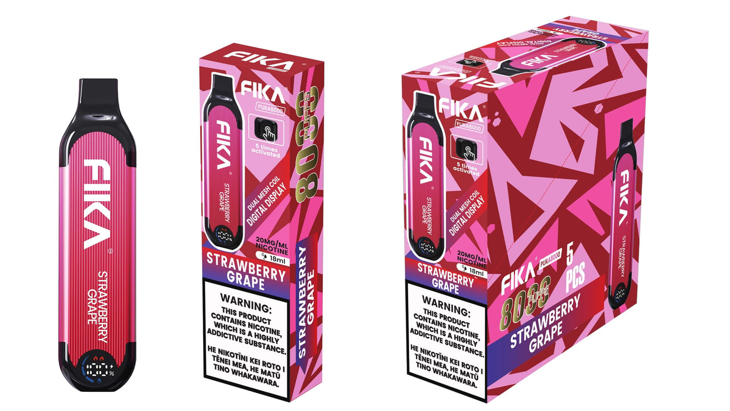FIKA PURA 8000 puffs - Disposable Vape