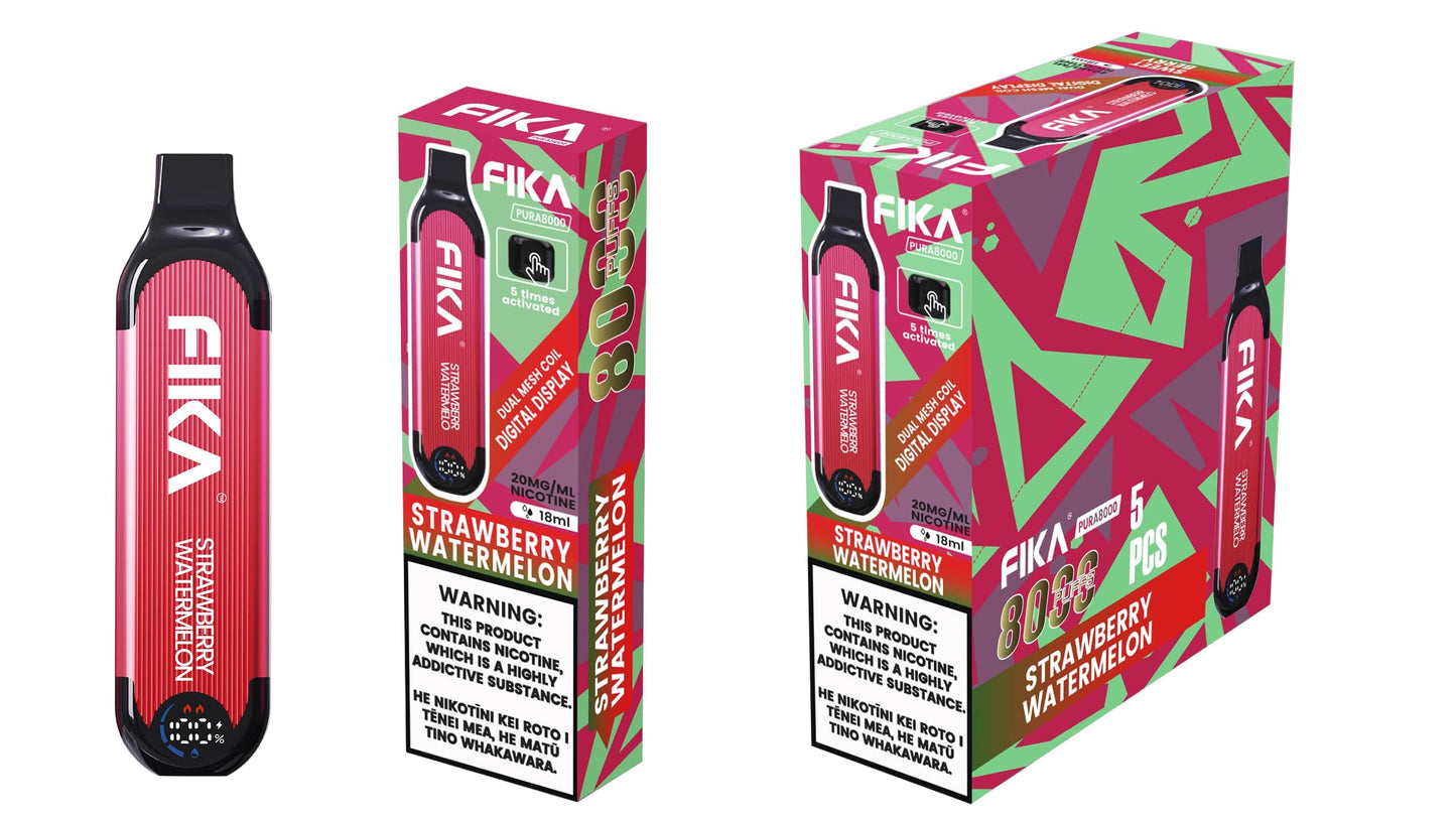 FIKA PURA 8000 puffs - Disposable Vape
