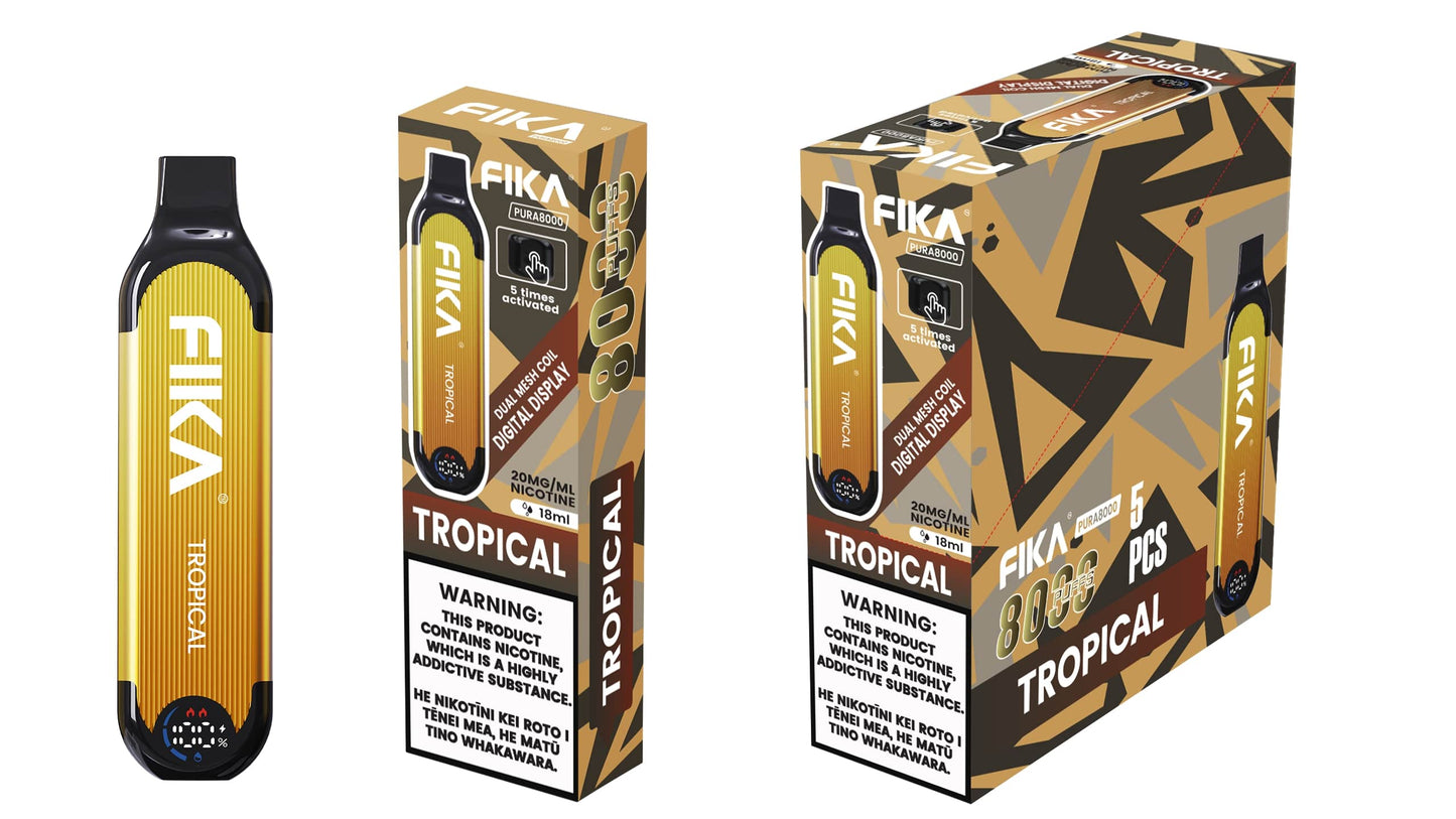 FIKA PURA 8000 puffs - Disposable Vape