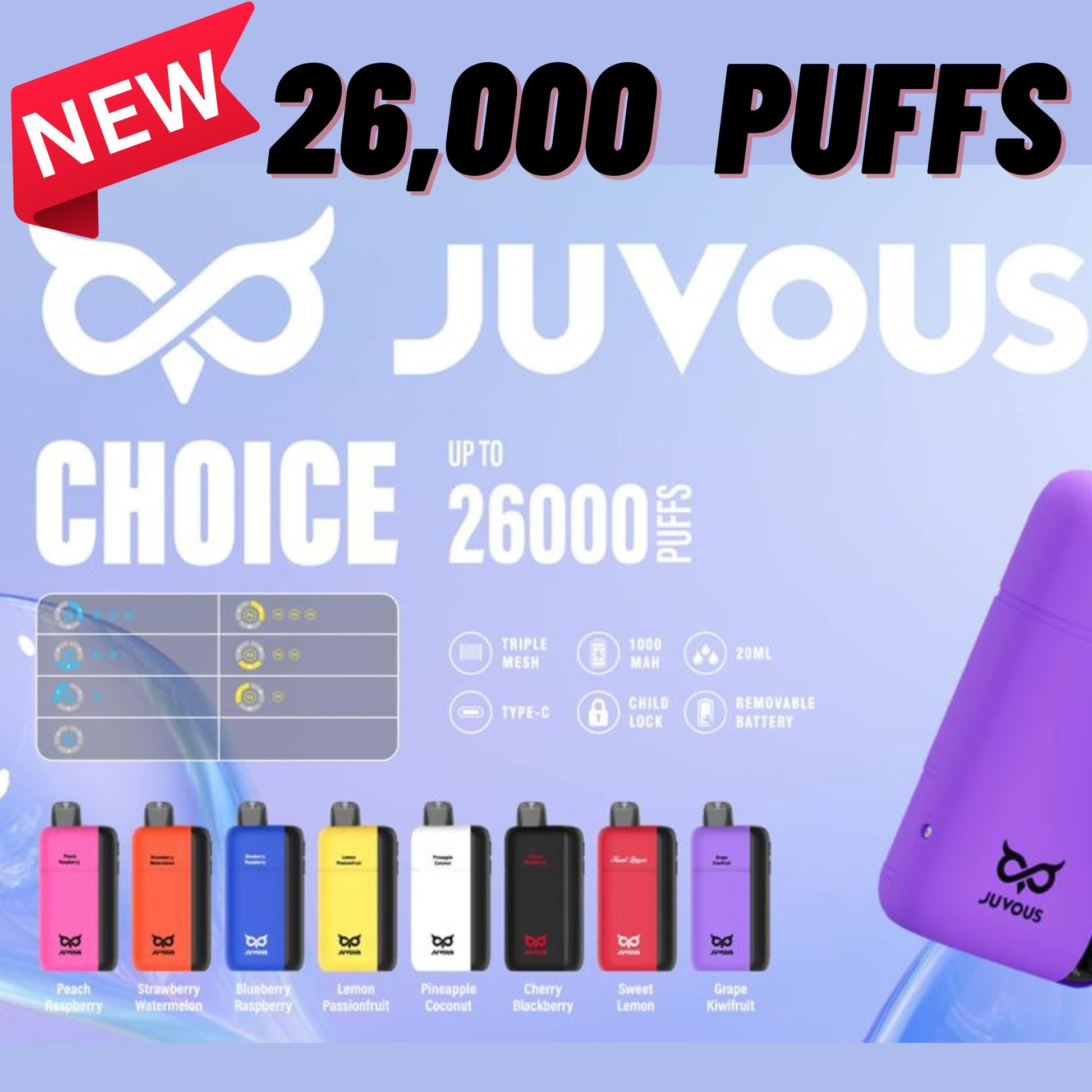 Juvous disposable vape