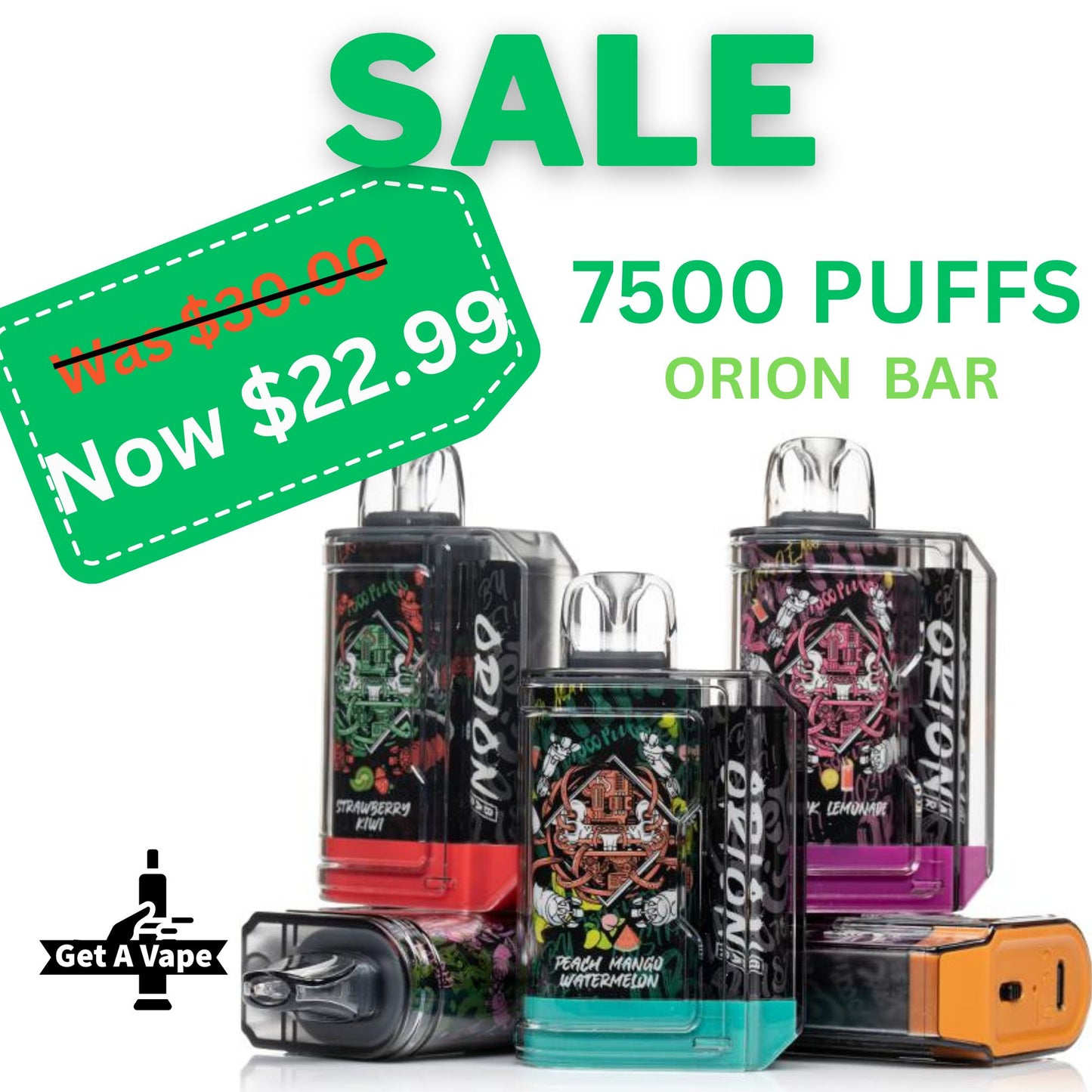 Lost vape - Orion Bar- 7500 Puffs disposable vape