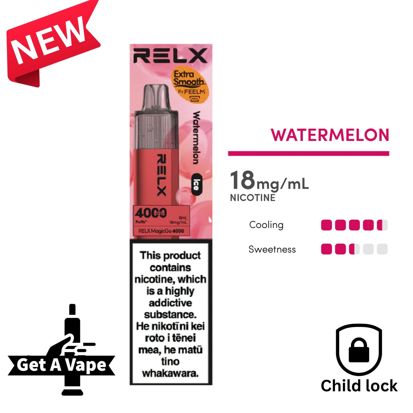 RELX- MagicGO- 4000 Disposable Vape