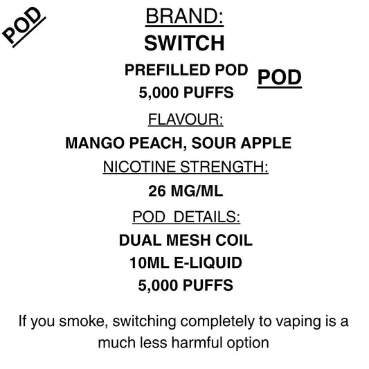 Inmood- Switch -Replacement Pods -