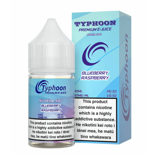 Typhoon Salts- Blueberry Raspberry - Getavape