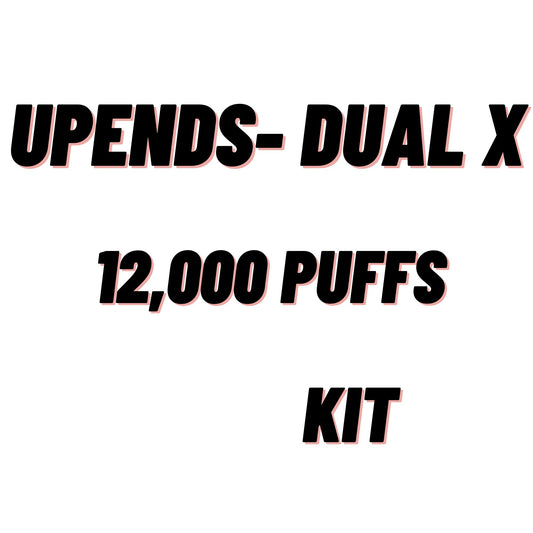 Upends- DualX- Closed pod vape- 12000 puffs
