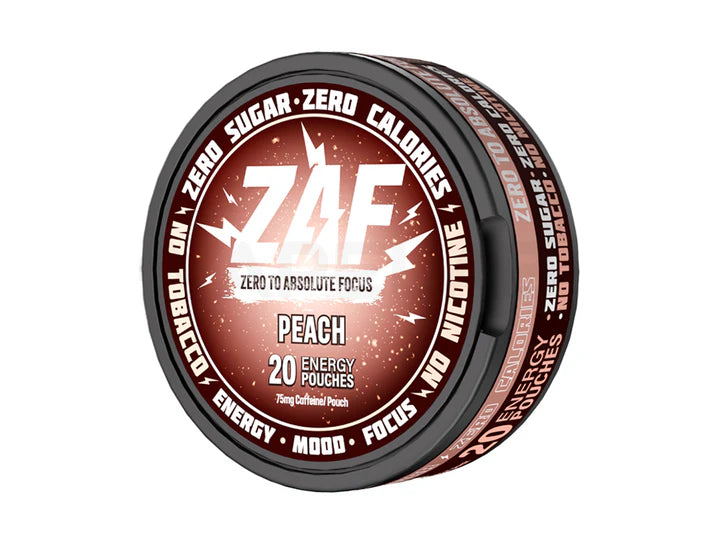 ZAF Energy Pouches | 75mg Caffeine Pouches | Getavape NZ
