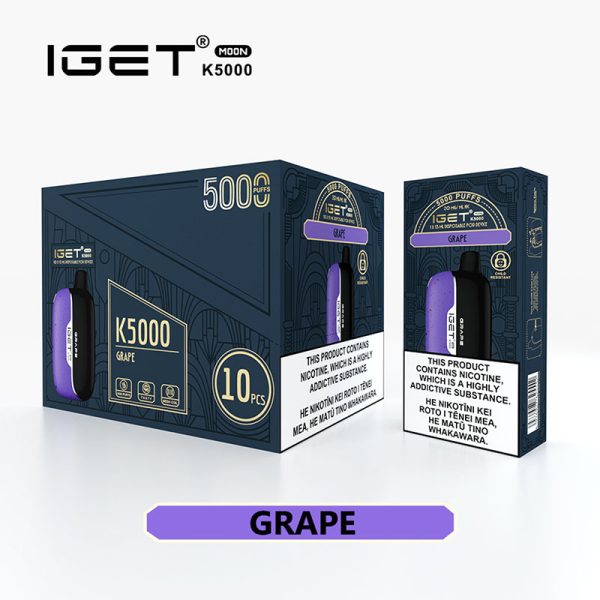 IGET Moon K5000 - 5000 puffs Disposable Vape