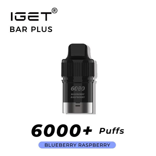 IGET Bar Plus- Prefilled Pods- 6000 puffs