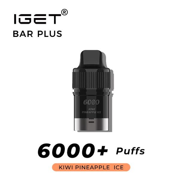 IGET Bar Plus- Prefilled Pods- 6000 puffs